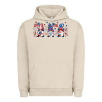 Pigment French Oak 4th of july gnomes libbey glass Urban Hoodie - RanaPortraitStore
