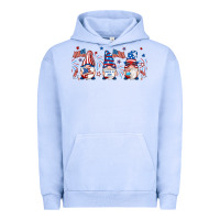 Pigment Grape Ice 4th of july gnomes libbey glass Urban Hoodie - RanaPortraitStore