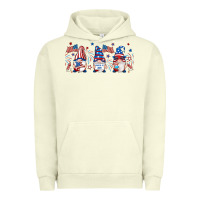 Pigment Pistachio 4th of july gnomes libbey glass Urban Hoodie - RanaPortraitStore