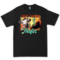 Black Not today Heifer Premium Tee - HowdyJamesFarm