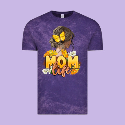 Mom Life Mother's Day Vintage Tee Designed By Fadigitalartstudio