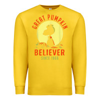 Lemon Peanuts, Great Pumpkin Believer Since 1966 Halloween Premium Sweatshirt - maiPhamDesign