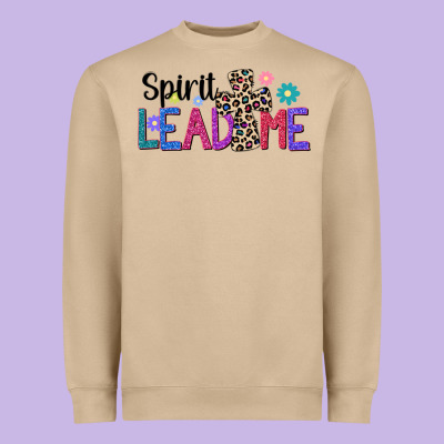 Spirit Lead Me Heavyweight Sweatshirt Designed By Jahusdesignshop