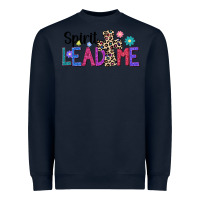 Navy spirit lead me Heavyweight Sweatshirt - JahusDesignShop