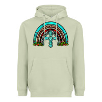 Matcha cross christmas rainbow Heavyweight Hoodie - JahusDesignShop