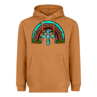 Meerkat cross christmas rainbow Heavyweight Hoodie - JahusDesignShop