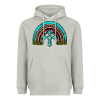 Moon Dust cross christmas rainbow Heavyweight Hoodie - JahusDesignShop