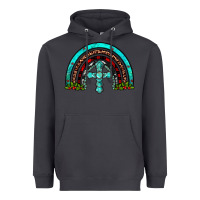 Smoke cross christmas rainbow Heavyweight Hoodie - JahusDesignShop