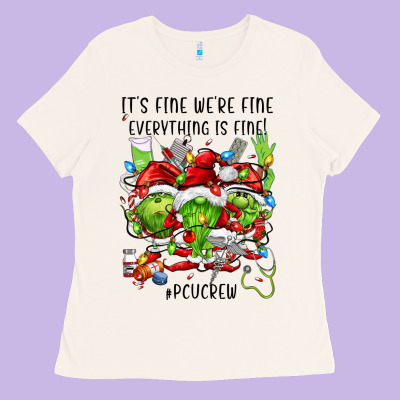 A Progressive Care Unit Nurse Or Pcu Nurse Ladies Tee Designed By Fadigitalartstudio