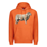 Carrot katahdin sheep Premium Hoodie - LillyAllenDesigns