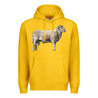 Lemon katahdin sheep Premium Hoodie - LillyAllenDesigns