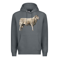 Rock katahdin sheep Premium Hoodie - LillyAllenDesigns