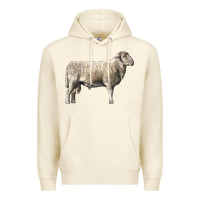 Sandshell katahdin sheep Premium Hoodie - LillyAllenDesigns