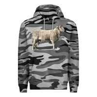 Slate Camo katahdin sheep Premium Hoodie - LillyAllenDesigns