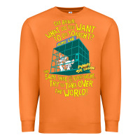 Carrot Pinky and the Brain The World Premium Sweatshirt - maiPhamDesign