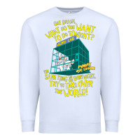 White Pinky and the Brain The World Premium Sweatshirt - maiPhamDesign