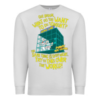 Dove Grey Pinky and the Brain The World Premium Sweatshirt - maiPhamDesign