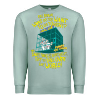 Seafoam Pinky and the Brain The World Premium Sweatshirt - maiPhamDesign