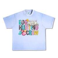 Grape Ice Egg Hunting Crew easter Day Urban Heavy Tee - BundleAndBundleShop