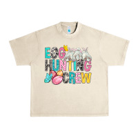 Sandshell Egg Hunting Crew easter Day Urban Heavy Tee - BundleAndBundleShop
