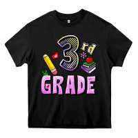 Black Third Grade Heavy Core Tee - RanaPortraitStore