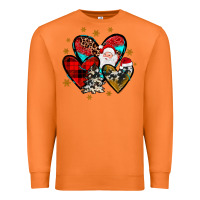 Carrot heart  wood slice ornament Premium Sweatshirt - JahusDesignShop