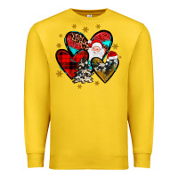 Lemon heart  wood slice ornament Premium Sweatshirt - JahusDesignShop