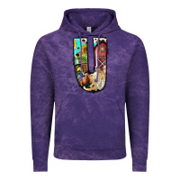 Cloud Purple farm life alphabet lowercase letters u Vintage Hoodie - BundleAndBundleShop