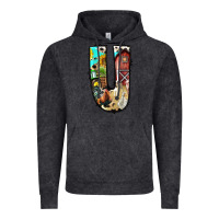 Vintage Black farm life alphabet lowercase letters u Vintage Hoodie - BundleAndBundleShop