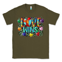 Army Green Love wins Classic Tee - CowGirlArtShop
