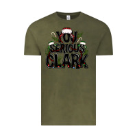 Vintage Olive you serious clark black bbs Vintage Tee - BundleAndBundleShop