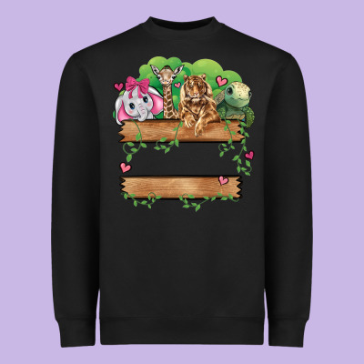 Zoo Crew Heavyweight Sweatshirt Designed By Jahusdesignshop
