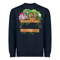 Navy zoo crew Heavyweight Sweatshirt - JahusDesignShop