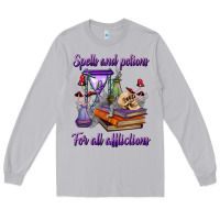 Moon Dust spells and potions for all afflictions Long Sleeve Tee - BundleAndBundleShop