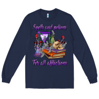 Navy spells and potions for all afflictions Long Sleeve Tee - BundleAndBundleShop