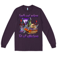 Plum spells and potions for all afflictions Long Sleeve Tee - BundleAndBundleShop