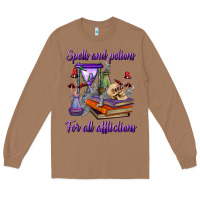 Toasted Coconut spells and potions for all afflictions Long Sleeve Tee - BundleAndBundleShop