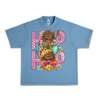 Pebble Blue Hip Hop Easter Urban Heavy Tee - BundleAndBundleShop