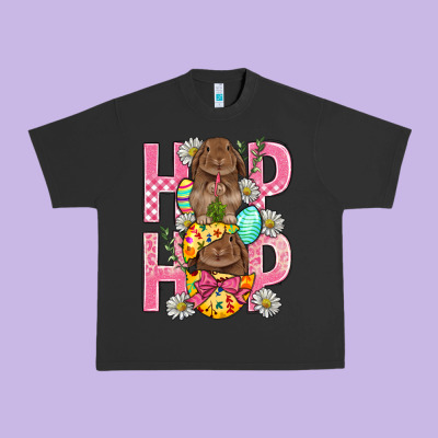 Hip Hop Easter Urban Heavy Tee Designed By Bundleandbundleshop