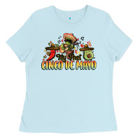 Baby Blue My first cinco de mayo Ladies Tee - FaDigitalArtStudio