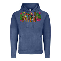 Vintage Denim hispanic heritage libbey cup Vintage Hoodie - BundleAndBundleShop