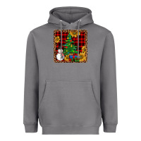 Storm snowman trees coaster Heavyweight Hoodie - JahusDesignShop
