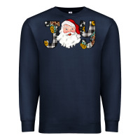 Navy joy santa Premium Sweatshirt - JahusDesignShop