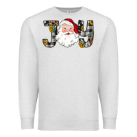 Oatmeal Heather joy santa Premium Sweatshirt - JahusDesignShop