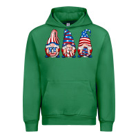Emerald usa fourth of july gnomes Urban Hoodie - RanaPortraitStore