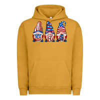 Pigment Peanut Butter usa fourth of july gnomes Urban Hoodie - RanaPortraitStore