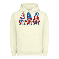 Pigment Pistachio usa fourth of july gnomes Urban Hoodie - RanaPortraitStore