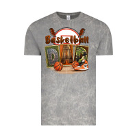 Cloud Rock basketball dad Vintage Tee - FaDigitalArtStudio