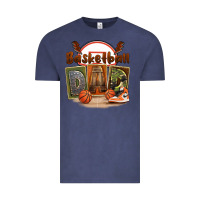 Vintage Denim basketball dad Vintage Tee - FaDigitalArtStudio
