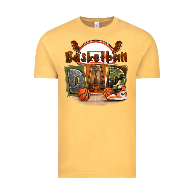 Basketball Dad Vintage Tee by FaDigitalArtStudio | Teevron